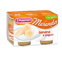 PLASMON OMOGENEIZZATO YOGURT BANANA 120 G X 2 PEZZI - Doctor Vinz
