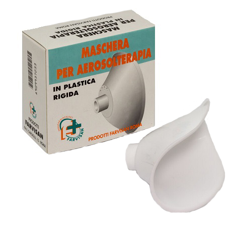 MASCHERA IN PLASTICA. RICAMBIO PER AEROSOLTERAPIA - Doctor Vinz
