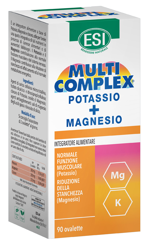 ESI MULTICOMPLEX POTASSIO MG 90 OVALETTE - Doctor Vinz