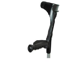 CANADESI IN LEGA LEGGERA CON BLOCCO RAPIDO DELLA REGOLAZIONE DELL'ALTEZZA A VITE+CLIP DI SICUREZZA A PRESSIONE CON CATARIFRANGENTE INCORPORATO COLORE NERO - Doctor Vinz