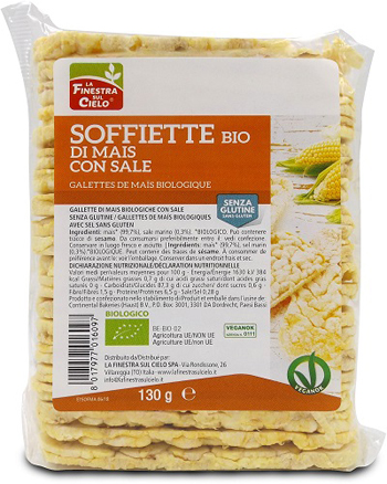 SOFFIETTE DI MAIS CON SALE BIO 130 G - Doctor Vinz