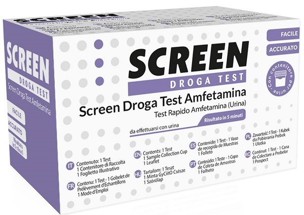 DROGA TEST CHE RILEVA UNA SOSTANZA ANFETAMINA SCREEN DROGA TEST ANFETAMINE - Doctor Vinz