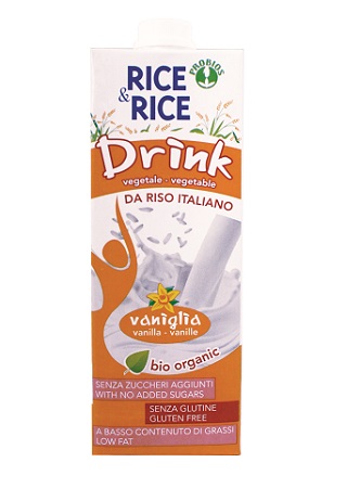 RICE&RICE BEVANDA DI RISO ALLA VANIGLIA 1 LITRO - Doctor Vinz