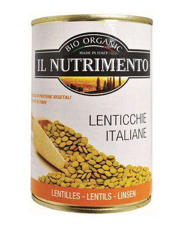 IL NUTRIMENTO LENTICCHIE AL NATURALE SENZA SALE AGGIUNTO 400 G - Doctor Vinz