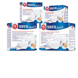 CEROTTO IN ROTOLO PIC SOFFIX STRETCH TESSUTO NON TESSUTO ESTENDIBILE 5X500 CM 1 PEZZO - Doctor Vinz