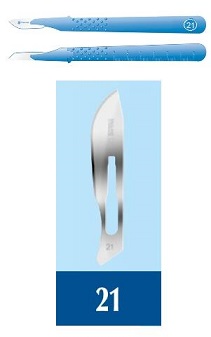 BISTURI PIC MONOUSO STERILE MISURA 21 1 PEZZO - Doctor Vinz