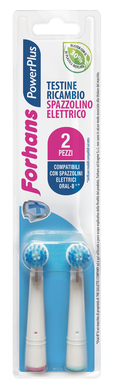 FORHANS POWER PLUS TESTINA 2 PEZZI RICAMBIO - Doctor Vinz