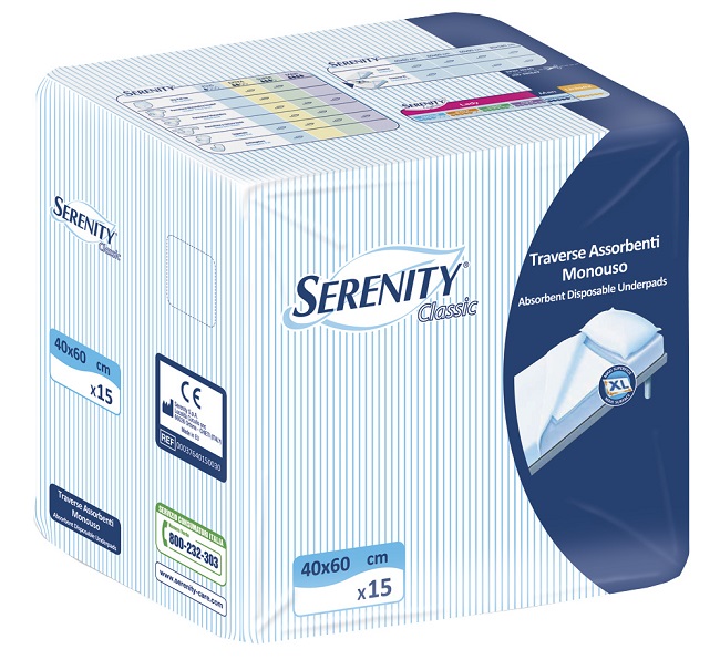 TRAVERSA SALVAMATERASSO SERENITYCLASSIC  XL MISURA 60X90CM 30 PEZZI - Doctor Vinz