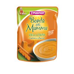 PLASMON POUCHES VELLUTATA DI CAROTE E ZUCCA 180 G - Doctor Vinz