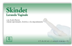 SKINDET LAVANDA VAGINALE 4 FLACONI 140 ML + 4 CANNULE MONOUSO IN BLISTER - Doctor Vinz