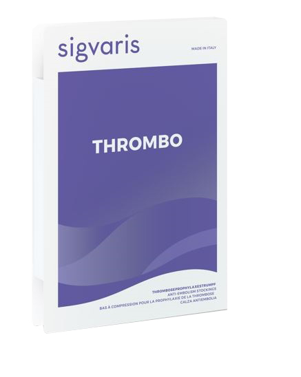 SIGVARIS THROMBO COSCIA LUNGA PUNTA APERTA BIANCO M - Doctor Vinz