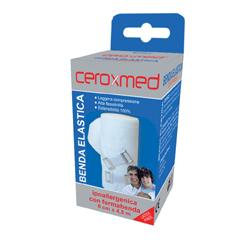BENDA ELASTICA CEROXMED 6X450 CM CON GANCIO 1 PEZZO - Doctor Vinz