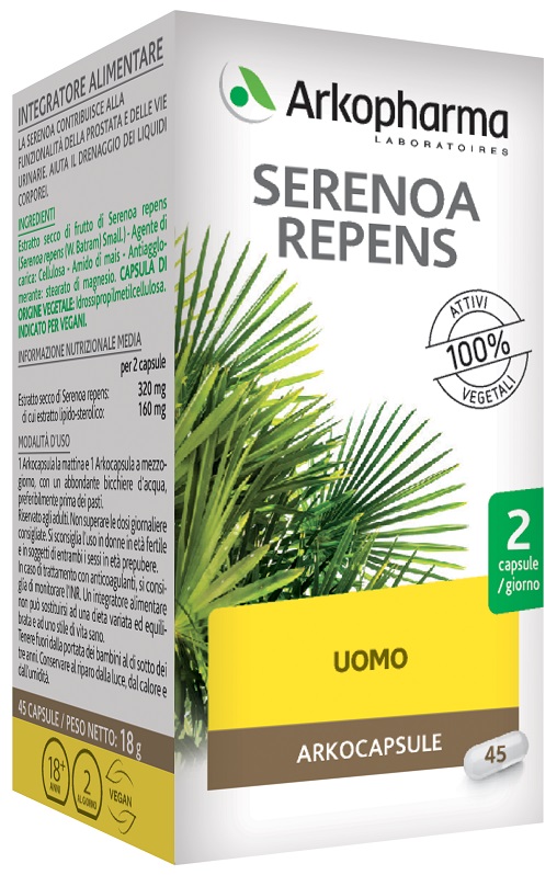 SERENOA REPENS 45 VEGI CAPSULE - Doctor Vinz