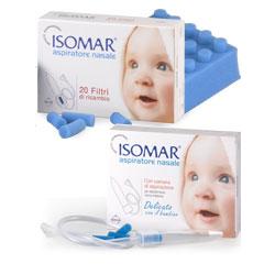 FILTRO RICAMBIO ASPIRATORE NASALE ISOMAR 20 PEZZI - Doctor Vinz
