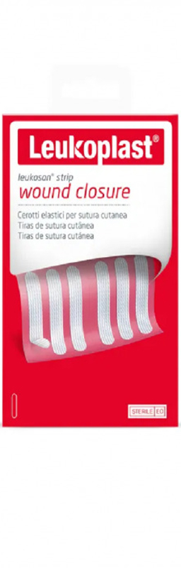 CEROTTO PER SUTURA LEUKOSAN STRIP 6X38MM 2 BUSTE X 6 CEROTTI - Doctor Vinz