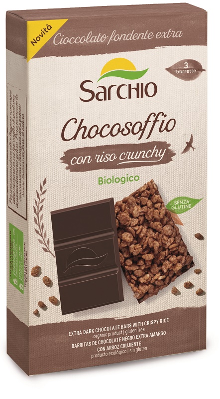 SOFFIO RISO CIOCCOLATO FONDENTE EXTRA 75 G - Doctor Vinz