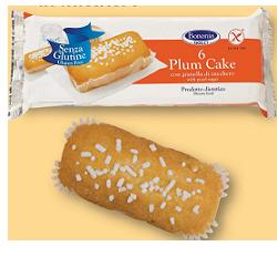 BONONIA PLUMCAKE CON GRANELLA DI ZUCCHERO SENZA GLUTINE 6 X 37 G - Doctor Vinz