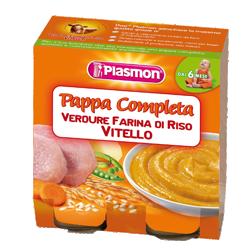 PLASMON OMOGENEIZZATO PAPPE VITELLO/VERDURA/RISO 190 G X 2 PEZZI - Doctor Vinz