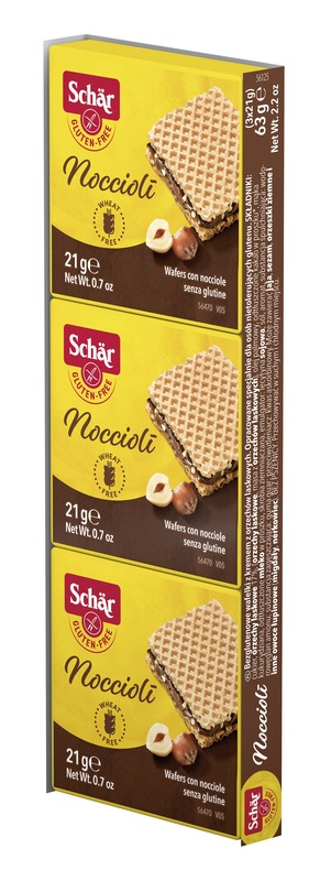 SCHAR NOCCIOLI SNACK 3 PEZZI 21 G - Doctor Vinz