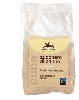 ZUCCHERO DI CANNA CHIARO BIO CUBA FAIRTRADE 500 G - Doctor Vinz