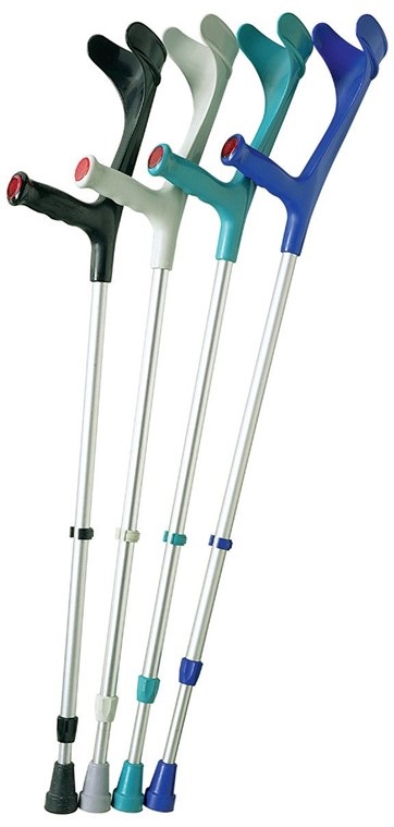 CANADESE IN LEGA LEGGERA CON BLOCCO RAPIDO DELLA REGOLAZIONE DELL'ALTEZZA A VITE+CLIP DI SICUREZZA A PRESSIONE CON CATARIFRANGENTE INCORPORATO COLORE BLU - Doctor Vinz