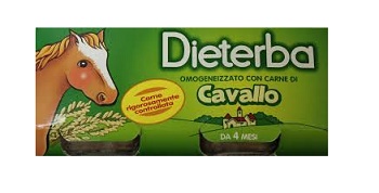 DIETERBA OMOGENEIZZATO CAVALLO 3 PEZZI 80 G - Doctor Vinz
