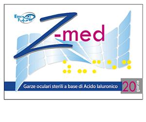 GARZA OCULARE Z MED MEDICATA CON ACIDO IALURONICO STERILE 20 BUSTE - Doctor Vinz