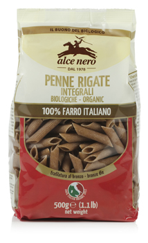 PENNE 100% FARRO INTEGRALE BIO 500 G - Doctor Vinz