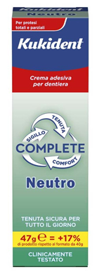 KUKIDENT NEUTRO CREMA ADESIVA DENTIERE 47 G - Doctor Vinz
