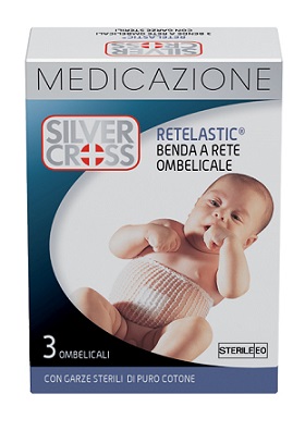 SILVER CROSS RETELASTIC MEDICAZIONE OMBELICALE 3 PEZZI - Doctor Vinz