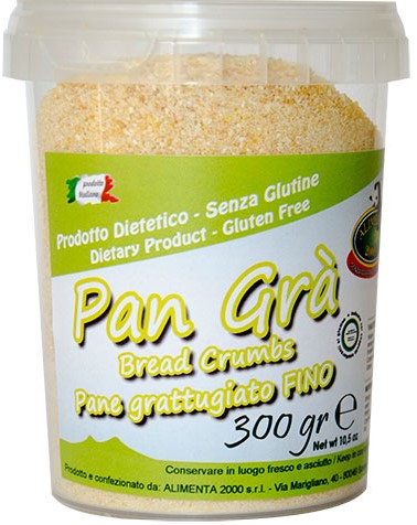 PAN GRA' PANE GRATTUGIATO FINO FRESELLE DEL VESUVIO 300 G - Doctor Vinz