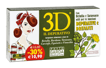 3D IL DEPURATIVO 30 COMPRESSE - Doctor Vinz
