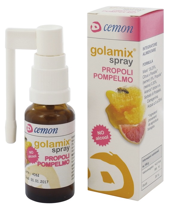 GOLAMIX SPRAY - PROPOLI POMPELMO 20 ML - Doctor Vinz