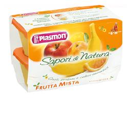 PLASMON SAPORI DI NATURA OMOGENEIZZATO FRUTTA MISTA 100 G X 4 PEZZI - Doctor Vinz