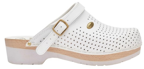 CLOG S/COMF.B/S CE BYCAST UNISEX WHITE WOODS BIANCO 37 - Doctor Vinz