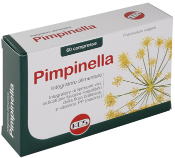 PIMPINELLA INTEGRATORE ALIMENTARE PER APPARATO DIGERENTE 60 COMPRESSE SCATOLA 48 G - Doctor Vinz