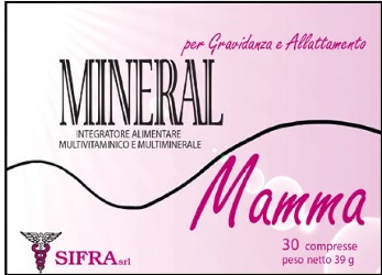 MINERAL MAMMA INTEGRATORE ALIMENTARE PER GRAVIDANZA ED ALLATTAMENTO 30 COMPRESSE 39 G - Doctor Vinz