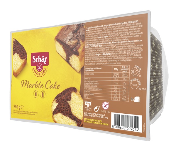 SCHAR MARBLE CAKE 250 G - Doctor Vinz