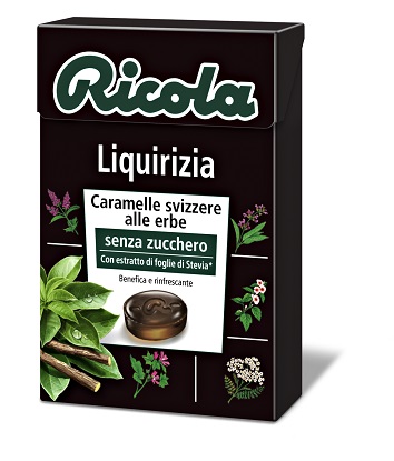 RICOLA LIQUIRIZIA SENZA ZUCCHERO 50 G - Doctor Vinz