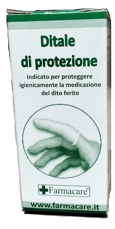 DITALE DI PROTEZIONE CURVO MISURA 5 IN LATTICE - Doctor Vinz