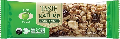TASTE OF NATURE BARRETTE ALL MELE BIO VEGAN AD ALTO CONTENUTO DI FIBRE 40 G - Doctor Vinz