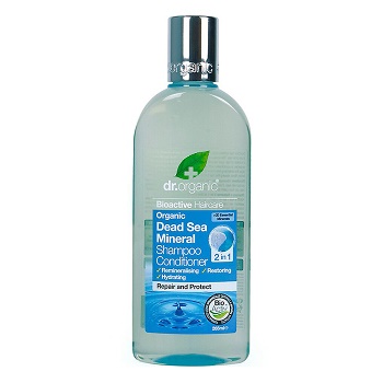 DR ORGANIC DEAD SEA MINERALS SALI MAR MORTO SHAMPOO CONDITIONER SHAMPOO BALSAMO 2 IN 1 265 ML - Doctor Vinz
