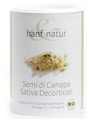 HANF NATUR CANAPA SATIVA SEMI DECORTICATI BIO 150 G - Doctor Vinz