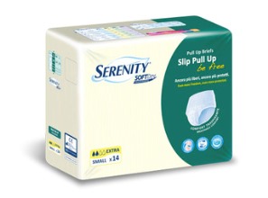 PANNOLONE A MUTANDINA SERENITY PULL UP BE FREE SD EXTRA SMALL 14 PEZZI - Doctor Vinz