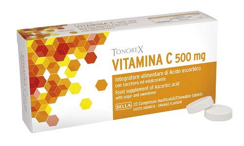 TONOREX VITAMINA C 500 MG 20 COMPRESSE - Doctor Vinz