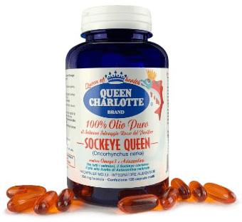 OLIO PURO SALMONE SELVAGGIO ROSSO 120 CAPSULE - Doctor Vinz