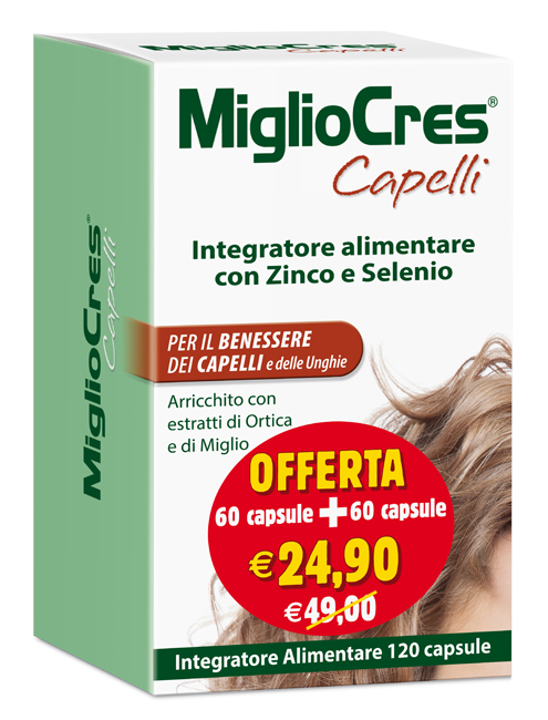 MIGLIOCRES 60+60 CAPSULE 60 G PROMOZIONE - Doctor Vinz