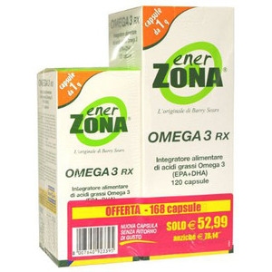 ENERZONA OMEGA 3 RX 120+48 CAPSULE OFFERTA CONVENIENZA - Doctor Vinz