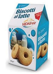 VIDAFREE BISCOTTI AL LATTE SENZA GLUTINE 200 G - Doctor Vinz