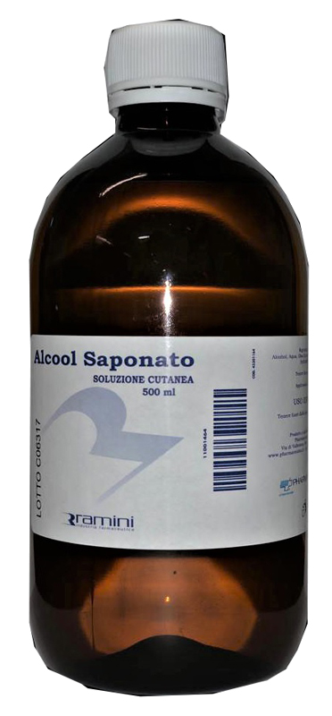 ALCOOL SAPONATO SOLUZIONE 500 ML - Doctor Vinz